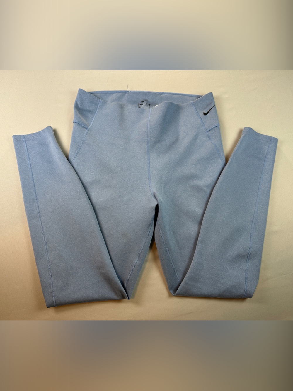 Nike Women’s Running Pants Compression Pale Blue Large